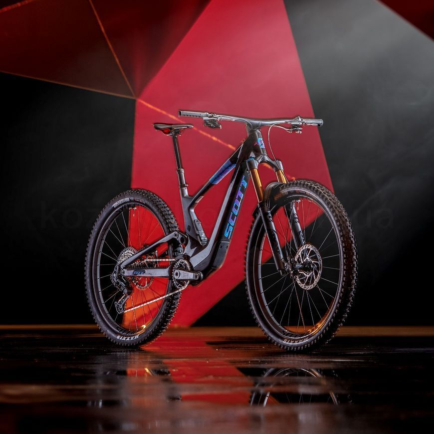Электро велосипед SCOTT Voltage eRIDE 900 Tuned [черно-фиолетовый] - L