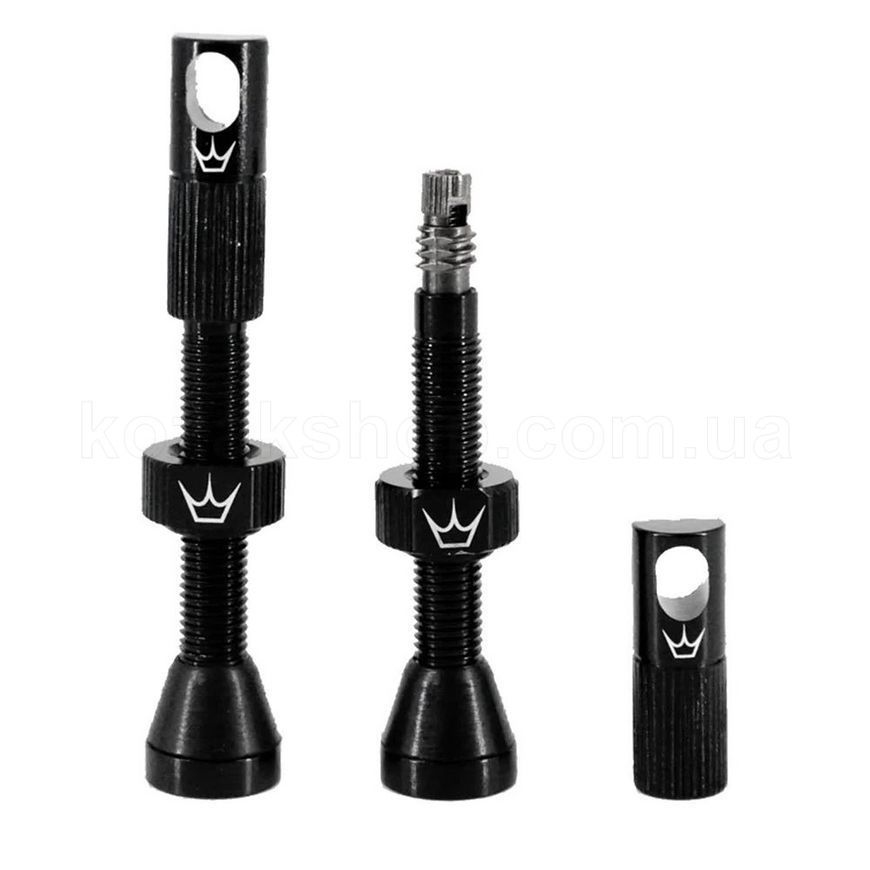 Ніпелі Peaty's x Chris King Tubeless Valves, 42mm, Gold
