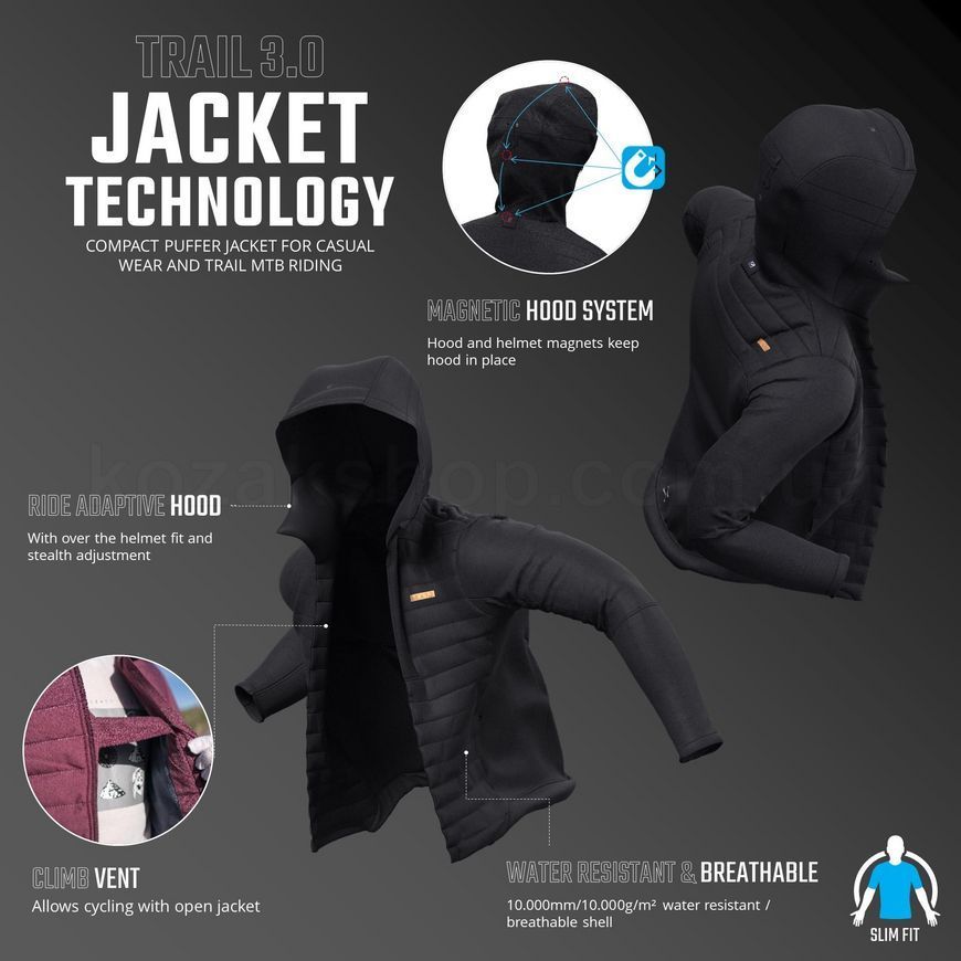 Вело куртка LEATT MTB 3.0 Jacket Trail [Velvet], XL