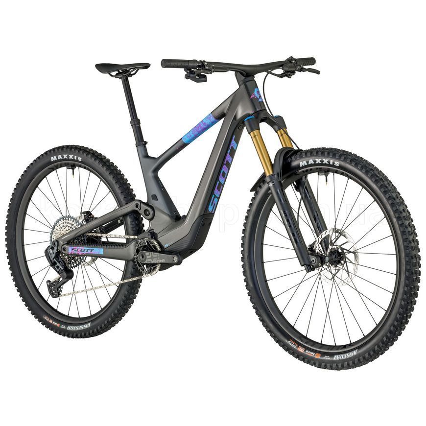Электро велосипед SCOTT Voltage eRIDE 900 Tuned [черно-фиолетовый] - L