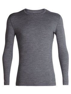 Термокофта Icebreaker 200 Oasis LS Crewe MEN Gritstone HTHR M