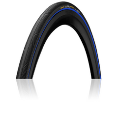 Покрышка Continental Ultra Sport III 28" | 700 x 25C черно/синяя, складная, skin