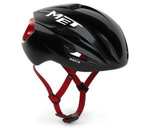 Шлем MET Manta MIPS [Black Red | Glossy] - M (56-58)