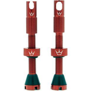 Ніпелі Peaty's x Chris King Tubeless Valves, 42mm, Red