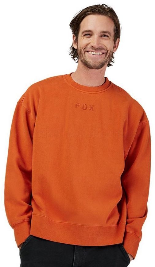Кофта FOX WORDMARK Oversize Fleece [Brown], L