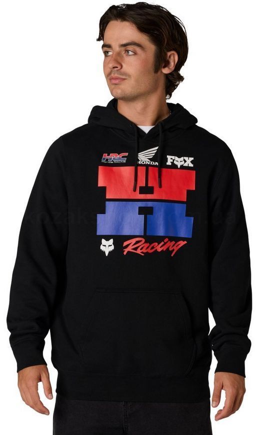 Толстовка FOX Hoodie - HONDA&reg; [Black], M