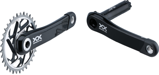 Шатуны SRAM XX SL Eagle T-Type 34t 175mm Q174 CL55 DUB Black D1