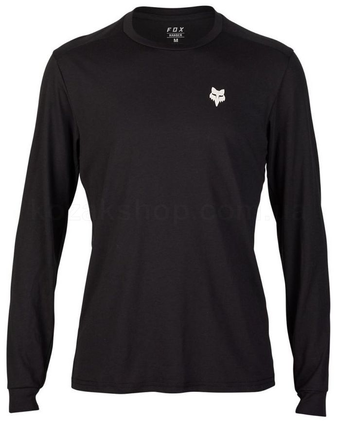 Вело джерси FOX RANGER DRI-RELEASE LS JERSEY - SHEPHERDS [Black], M