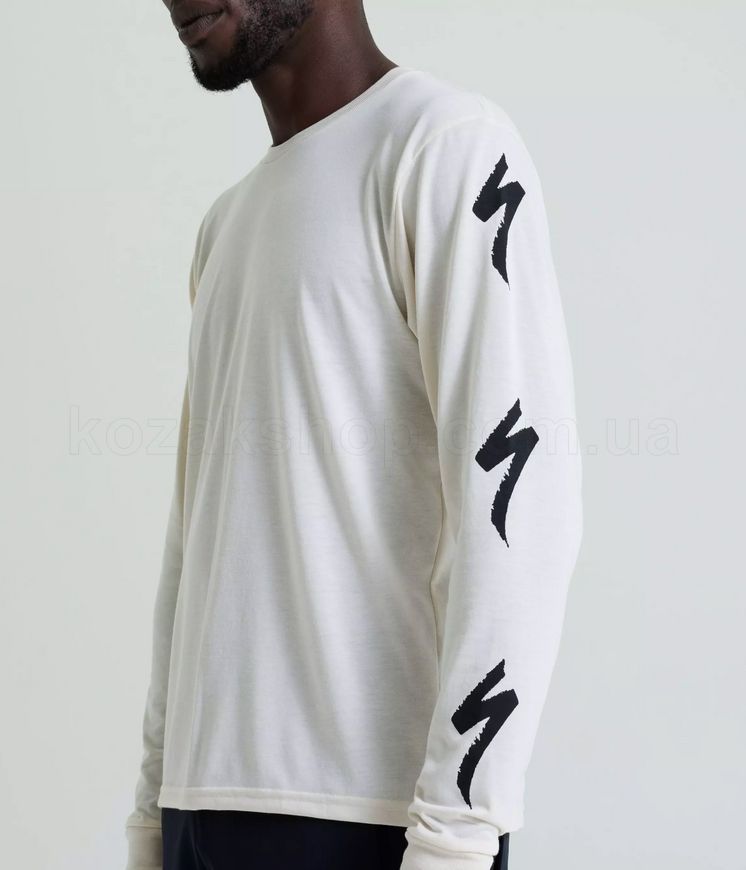 Футболка Specialized Reign Long Sleeve T-Shirt [BRCHWHT] - M (64623-9703)