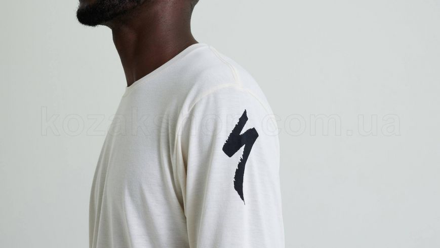 Футболка Specialized Reign Long Sleeve T-Shirt [BRCHWHT] - M (64623-9703)