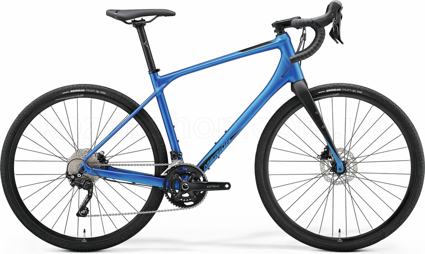 Велосипед MERIDA SILEX 400, XS, [2022], MATT BLUE(BLACK)