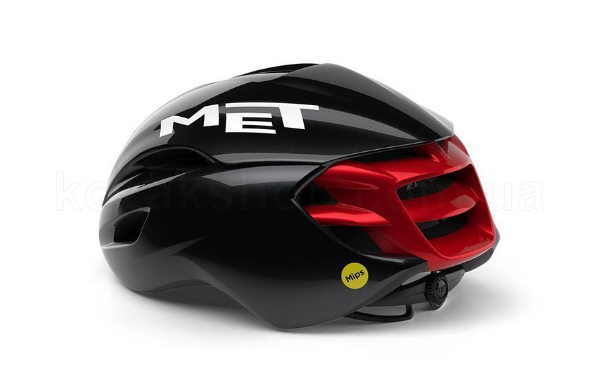 Шолом MET Manta MIPS [Black Red | Glossy] - M (56-58)