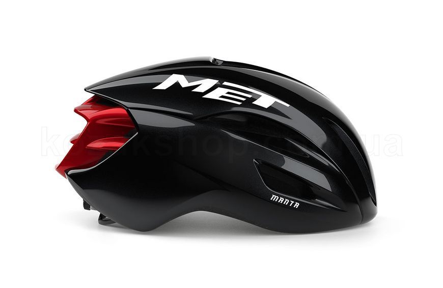 Шолом MET Manta MIPS [Black Red | Glossy] - M (56-58)