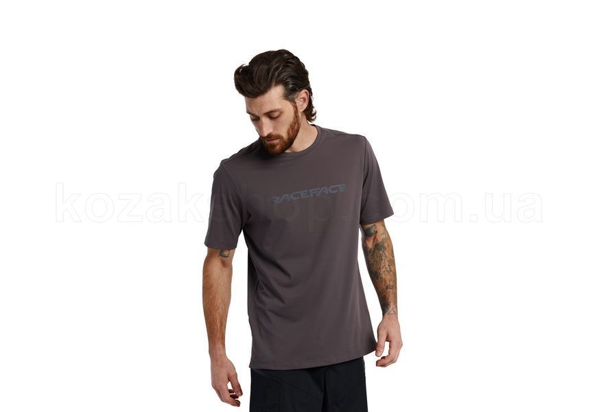 Джерси Race Face Commit SS Tech Top [Charcoal] - L