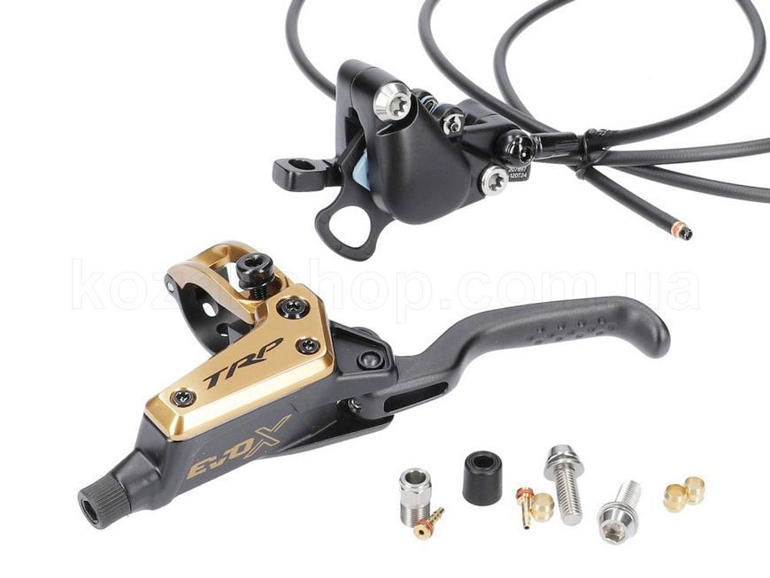 Тормоз TRP DHR EVO X M9020, передний/левый, 1900мм, [Gold]