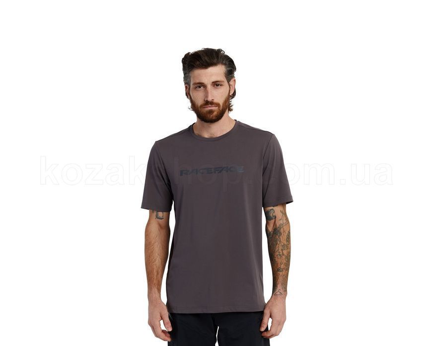 Джерси Race Face Commit SS Tech Top [Charcoal] - L