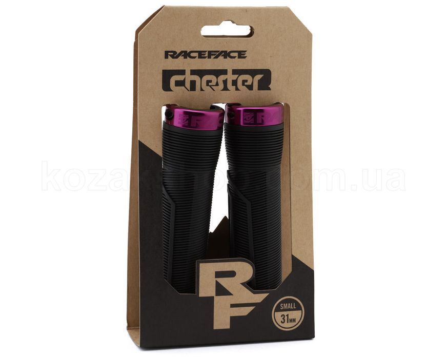 Гріпси Race Face CHESTER, 31MM, [BLACK,PURPLE]