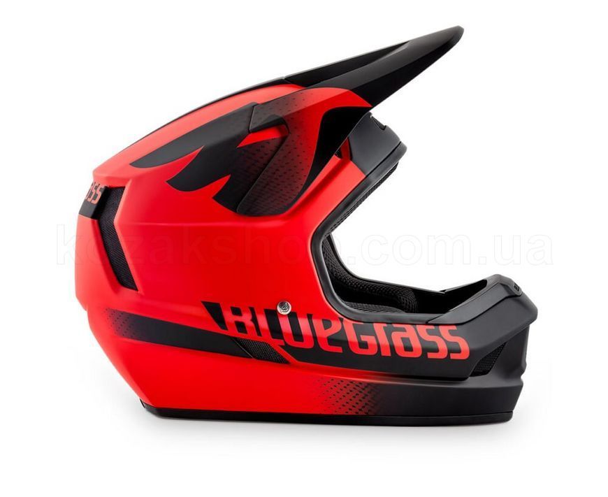 Шлем Bluegrass Legit [RED BLACK TEXTURE | MATT] S