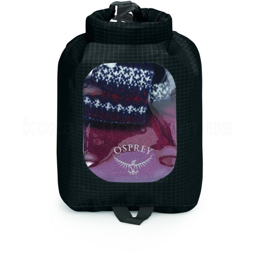 Гермомешок Osprey DrySack 3L w/Window [black] - O/S