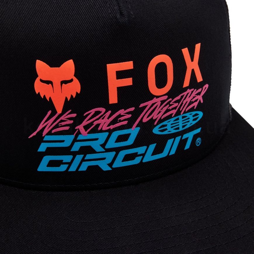 Кепка FOX X PRO CIRCUIT SNAPBACK HAT [Black], One Size