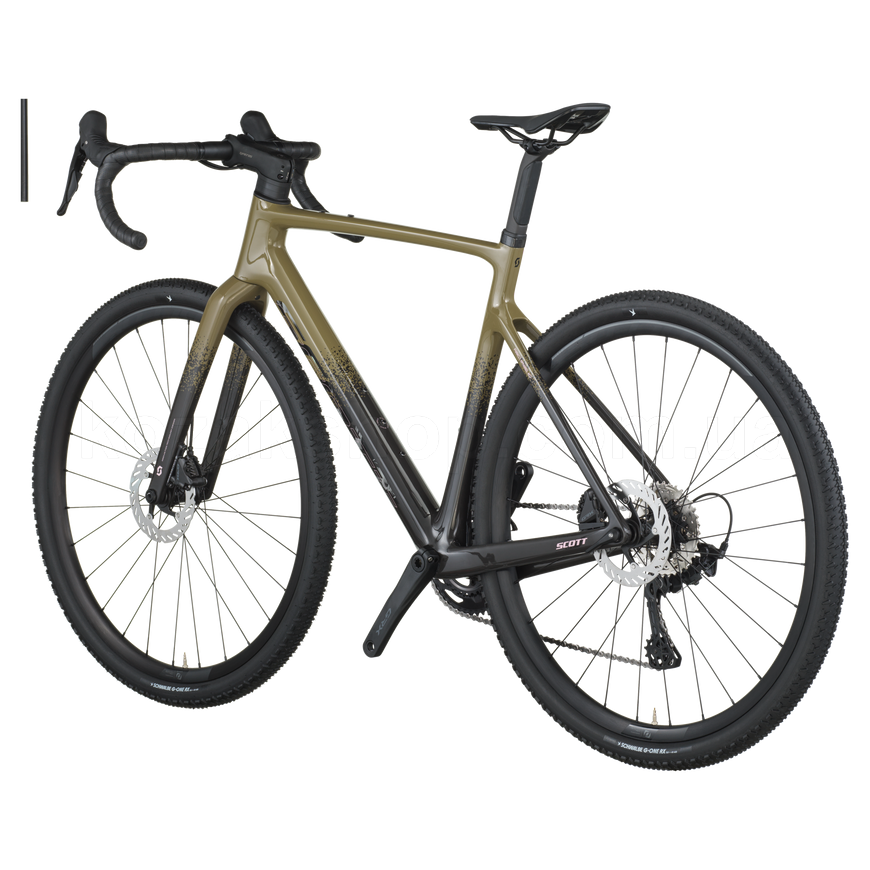 Велосипед SCOTT ADDICT GRAVEL 40 [kaki green/carbon black] - M