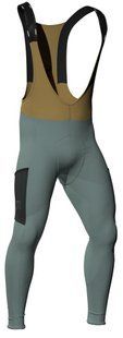 Вело штаны с лямками и памперсом LEATT MTB 4.0 ThermaFlow Bib Long Pant [Mist Green], 32