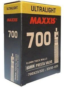 Камера Maxxis ULTRALIGHT 700X23/32C Presta 80мм