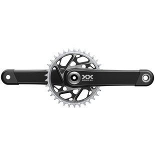Шатуни SRAM XX SL Eagle T-Type 34t 170mm Q174 CL55 DUB D1 Black (BB not included)