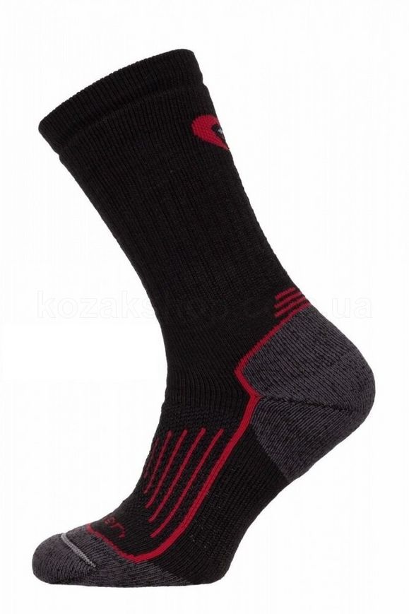 Шкарпетки Lorpen T2MCM 2609 BLACK/DEEP RED M