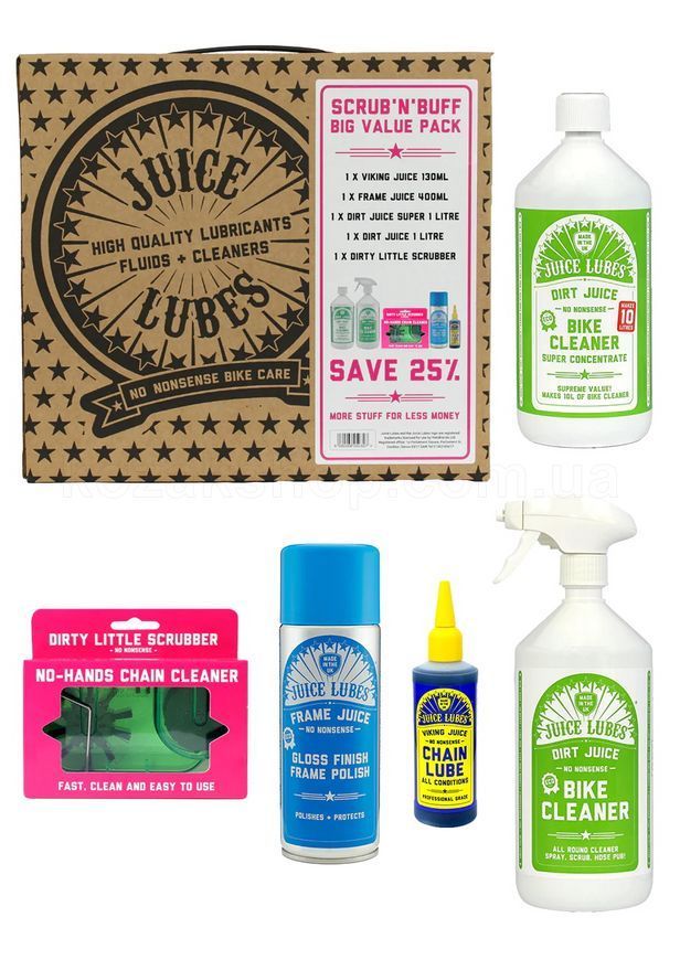 Набор Juice Lubes Mixed Bundle, Scrub & Buff Pack, One Size