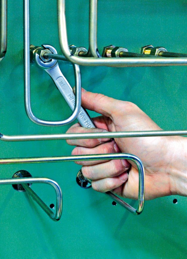 Ключ кольцевой открытый 8×10 Unior Tools Offset open ring wrench