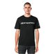 Футболка Alpinestars LINEAR WORDMARK 2.0 CSF TEE [BLACK/GREY/RED] - M