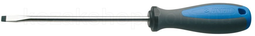 Отвёртка плоская с рукояткой 0.4X2.5X60 Unior Tools Flat screwdriver