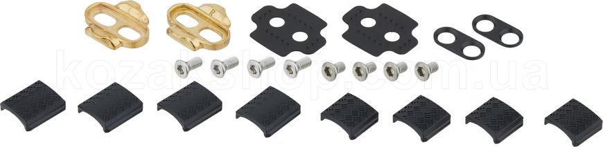 Контактные педали CrankBrothers MALLET DH 11 [Black / Gold]