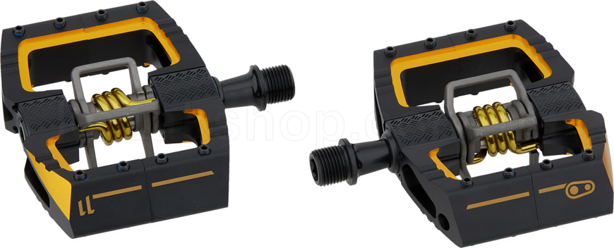 Контактные педали CrankBrothers MALLET DH 11 [Black / Gold]