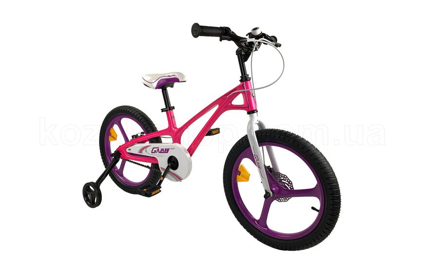 Детский велосипед RoyalBaby GALAXY FLEET PLUS MG 16", OFFICIAL UA, розовый