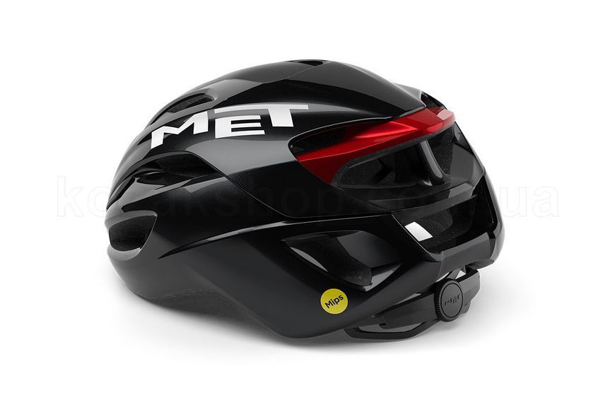 Шолом MET Rivale MIPS [Black Red | Glossy] - S (52-56)
