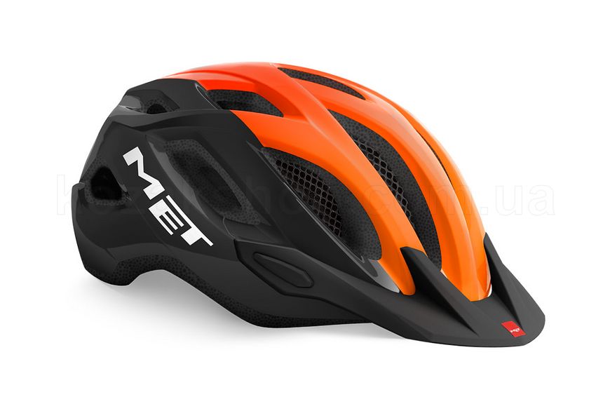 Шлем MET Crossover Black Orange | Glossy, M (52-59 см)