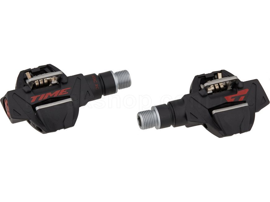 Контактні педалі TIME ATAC XC 8 XC/CX pedal, including ATAC cleats, Black/Red