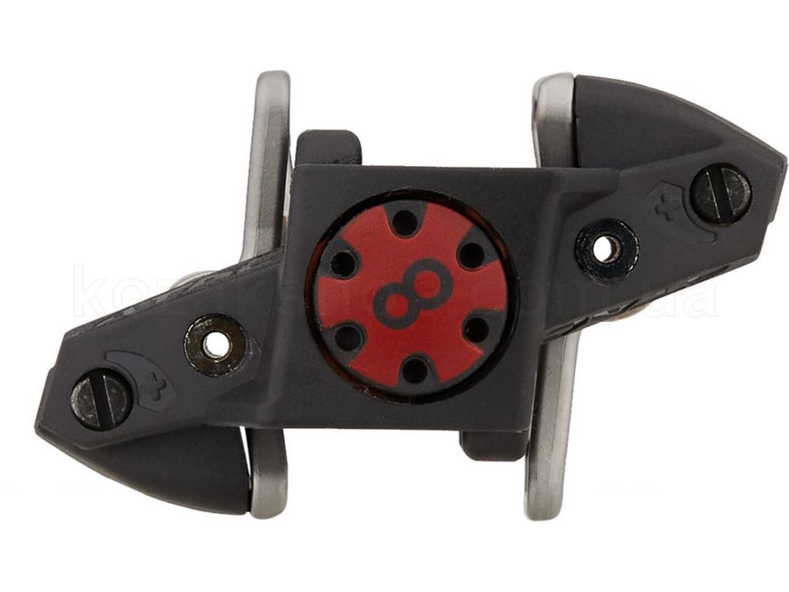 Контактные педали TIME ATAC XC 8 XC/CX pedal, including ATAC cleats, Black/Red