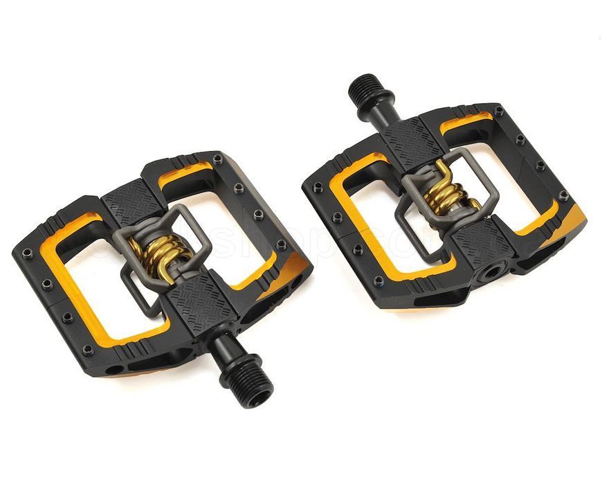 Контактные педали CrankBrothers MALLET DH 11 [Black / Gold]