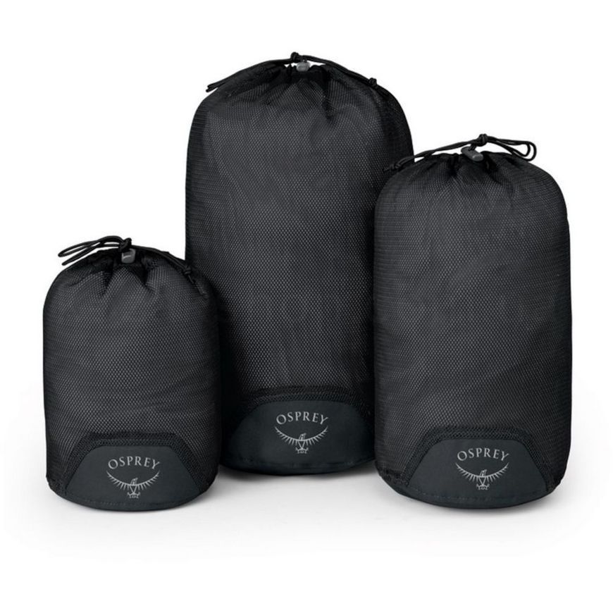 Набор мешочков Osprey Daylite Mesh Stuff Sack Set [black] - O/S