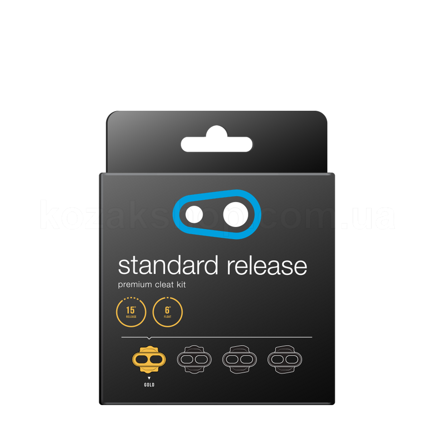 Шипы к контактным педалям CrankBrothers STANDARD RELEASE CLEAT KIT, 6&ordm;