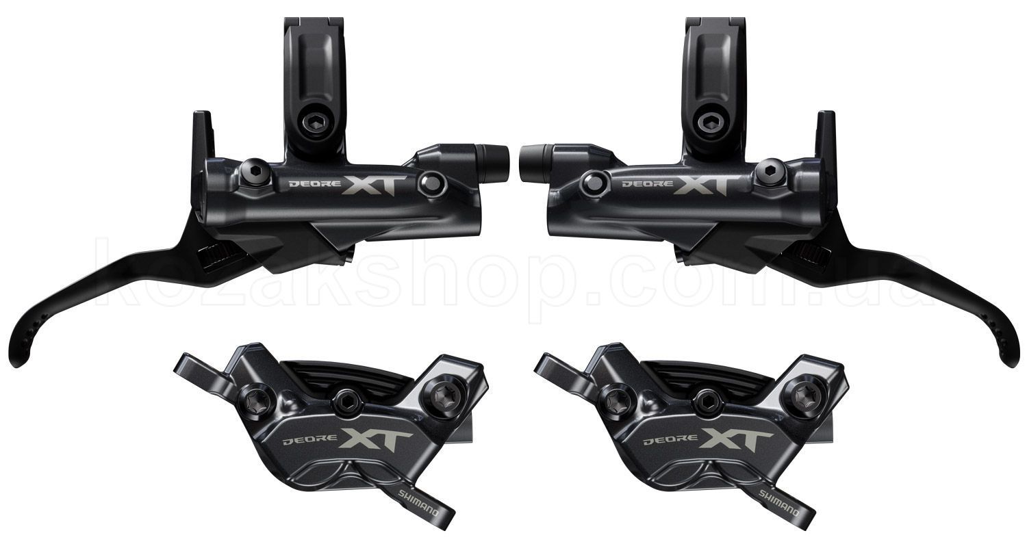 DEORE XT セット Тормоз Shimano Deore XT M8220 4-поршневой комплект передний/задний