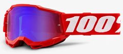 Дитяча маска 100% ACCURI 2 Youth Goggle Red - Mirror Red/Blue Lens, Mirror Lens