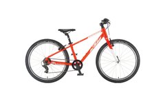 Детский велосипед KTM WILD CROSS 24" рама 35, оранжевый (белый), 2022