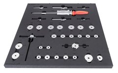 Набір для випресування та запресування підшипників Unior Tools Bearing service tool tray for 2600E RED