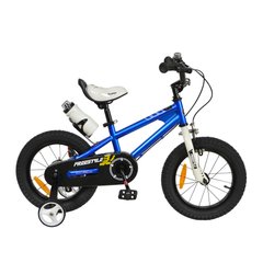 Детский велосипед RoyalBaby FREESTYLE 14", OFFICIAL UA, синий
