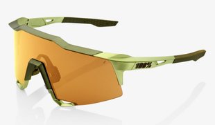 Велосипедні окуляри Ride 100% SpeedCraft - Matte Metallic Viperidae - Bronze Multilayer Mirror, Mirror Lens