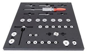 Набір для випресування та запресування підшипників Unior Tools Bearing service tool tray for 2600E RED
